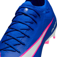 Nike Zoom Mercurial Vapor 16 Pro Gras Voetbalschoenen (FG) Blauw Wit Felroze