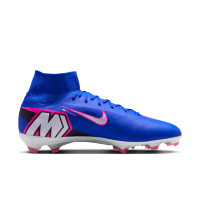 Nike Zoom Mercurial Superfly 10 Pro Gras Football Boots (FG) Blue White Hot Pink