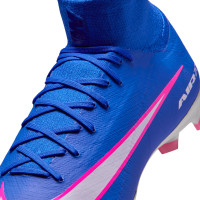 Nike Zoom Mercurial Superfly 10 Pro Gras Football Boots (FG) Blue White Hot Pink