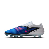 Nike Phantom 6 Low Elite Gras Football Boots (FG) Blue White Hot Pink