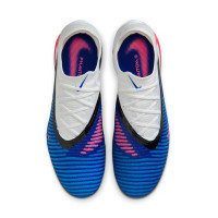 Nike Phantom 6 Low Elite Gras Football Boots (FG) Blue White Hot Pink