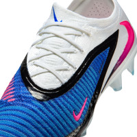 Nike Phantom 6 Low Elite Gras Football Boots (FG) Blue White Hot Pink