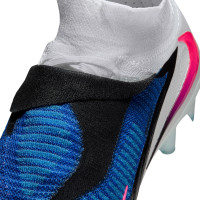 Nike Phantom 6 High Elite Grass Football Boots (FG) Blue White Hot Pink