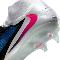 Nike Phantom 6 High Elite Grass Football Boots (FG) Blue White Hot Pink
