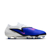 Nike Phantom 6 Low Pro Gras Football Boots (FG) Blue White Hot Pink