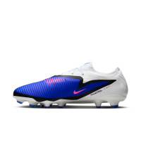 Nike Phantom 6 Low Pro Gras Football Boots (FG) Blue White Hot Pink