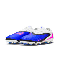 Nike Phantom 6 Low Pro Gras Football Boots (FG) Blue White Hot Pink