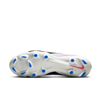 Nike Phantom 6 Low Pro Gras Football Boots (FG) Blue White Hot Pink