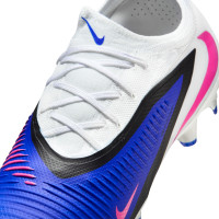 Nike Phantom 6 Low Pro Gras Football Boots (FG) Blue White Hot Pink
