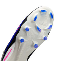 Nike Phantom 6 Low Pro Gras Football Boots (FG) Blue White Hot Pink