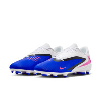 Nike Phantom 6 Low Club Grass/Artificial Grass Football Boots (MG) Blue White Hot Pink