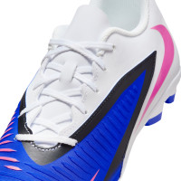Nike Phantom 6 Low Club Grass/Artificial Grass Football Boots (MG) Blue White Hot Pink