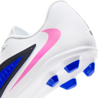 Nike Phantom 6 Low Club Grass/Artificial Grass Football Boots (MG) Blue White Hot Pink