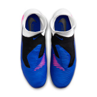 Nike Phantom 6 High Pro Gras Football Boots (FG) Blue White Hot Pink