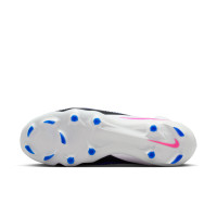 Nike Phantom 6 High Pro Gras Football Boots (FG) Blue White Hot Pink