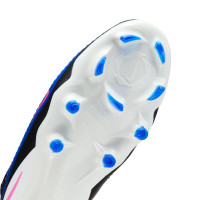 Nike Phantom 6 High Pro Gras Football Boots (FG) Blue White Hot Pink
