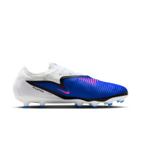 Nike Phantom 6 Low Pro Artificial Grass Football Boots (AG) Blue White Hot Pink