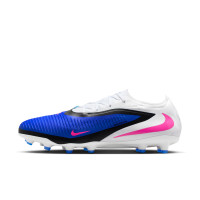 Nike Phantom 6 Low Pro Artificial Grass Football Boots (AG) Blue White Hot Pink