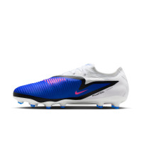 Nike Phantom 6 Low Pro Artificial Grass Football Boots (AG) Blue White Hot Pink