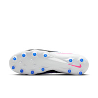 Nike Phantom 6 Low Pro Artificial Grass Football Boots (AG) Blue White Hot Pink