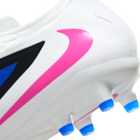 Nike Phantom 6 Low Pro Artificial Grass Football Boots (AG) Blue White Hot Pink