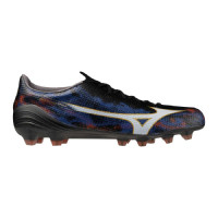 Mizuno Alpha III Japan Gras Football Boots (FG) Black Blue Red Gold
