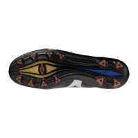 Mizuno Alpha III Japan Gras Voetbalschoenen (FG) Zwart Blauw Rood Goud