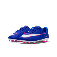 Nike Mercurial Vapor 16 Club Gras / Kunstgras Voetbalschoenen (MG) Kids Blauw Wit Felroze