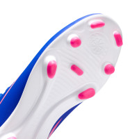 Nike Mercurial Vapor 16 Club Gras / Kunstgras Voetbalschoenen (MG) Kids Blauw Wit Felroze