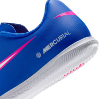 Nike Mercurial Vapor 16 Club Indoor Football Boots (IN) Kids Blue White Hot Pink
