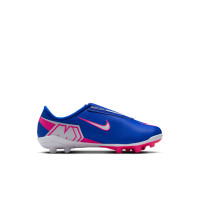 Nike Mercurial Vapor 16 Club Grass/Artificial Grass Football Boots (MG) Toddlers Blue White Hot Pink
