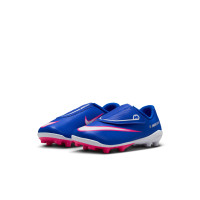 Nike Mercurial Vapor 16 Club Grass/Artificial Grass Football Boots (MG) Toddlers Blue White Hot Pink