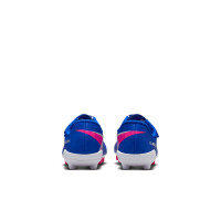 Nike Mercurial Vapor 16 Club Grass/Artificial Grass Football Boots (MG) Toddlers Blue White Hot Pink