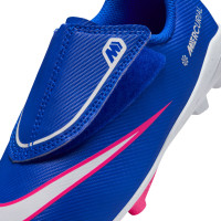 Nike Mercurial Vapor 16 Club Grass/Artificial Grass Football Boots (MG) Toddlers Blue White Hot Pink