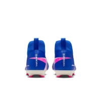 Nike Zoom Mercurial Superfly 10 Academy Grass/Artificial Grass Football Boots (MG) Kids Blue White Hot Pink