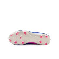 Nike Zoom Mercurial Superfly 10 Academy Grass/Artificial Grass Football Boots (MG) Kids Blue White Hot Pink