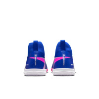Nike Zoom Mercurial Superfly 10 Academy Laceless Futsal Boots (IN) Kids Blue White Hot Pink
