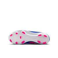Nike Mercurial Superfly 10 Club Gras / Kunstgras Voetbalschoenen (MG) Kids Blauw Wit Felroze