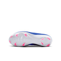 Nike Zoom Mercurial Vapor 16 Pro Gras Football Boots (FG) Kids Blue White Hot Pink