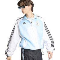 adidas Argentinië 2006 Trainingsjack Wit Blauw Goud