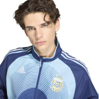 adidas Argentinië Trainingsjack 2006 Donkerblauw Lichtblauw Goud