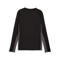PUMA teamLIGA26 Sweater Kids Zwart Wit