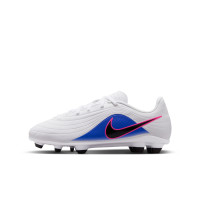 Nike Tiempo Maestro Club Gras / Kunstgras Voetbalschoenen (MG) Kids Wit Blauw Felroze