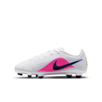 Nike Tiempo Maestro Club Gras / Kunstgras Voetbalschoenen (MG) Kids Wit Blauw Felroze