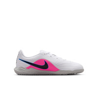 Nike Tiempo Maestro Club Zaalvoetbalschoenen (IN) Kids Wit Blauw Felroze