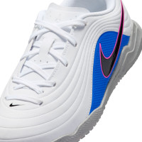 Nike Tiempo Maestro Club Zaalvoetbalschoenen (IN) Kids Wit Blauw Felroze