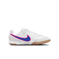 Nike Tiempo Streetgato Kids Street Football Boots White Blue Hot Pink