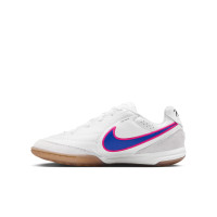 Nike Tiempo Streetgato Kids Street Football Boots White Blue Hot Pink