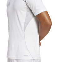 adidas Tiro 25 Competition Voetbalshirt Wit Grijs