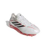 adidas Copa Pure IV Elite Gras Voetbalschoenen (FG) Wit Zwart Rood